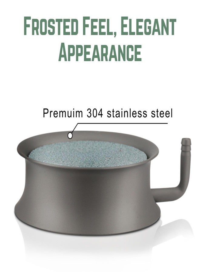 VAYINATO® Stainless Steel (Round) Aquarium Air Plate & Bubble Diffuser - Durable Rust-Resistant Oxygenation System for Fish Tanks & Ponds, Decorative (CQP-002 | 6.6 cm | Ideal for 70 cm Tank) - Image 4